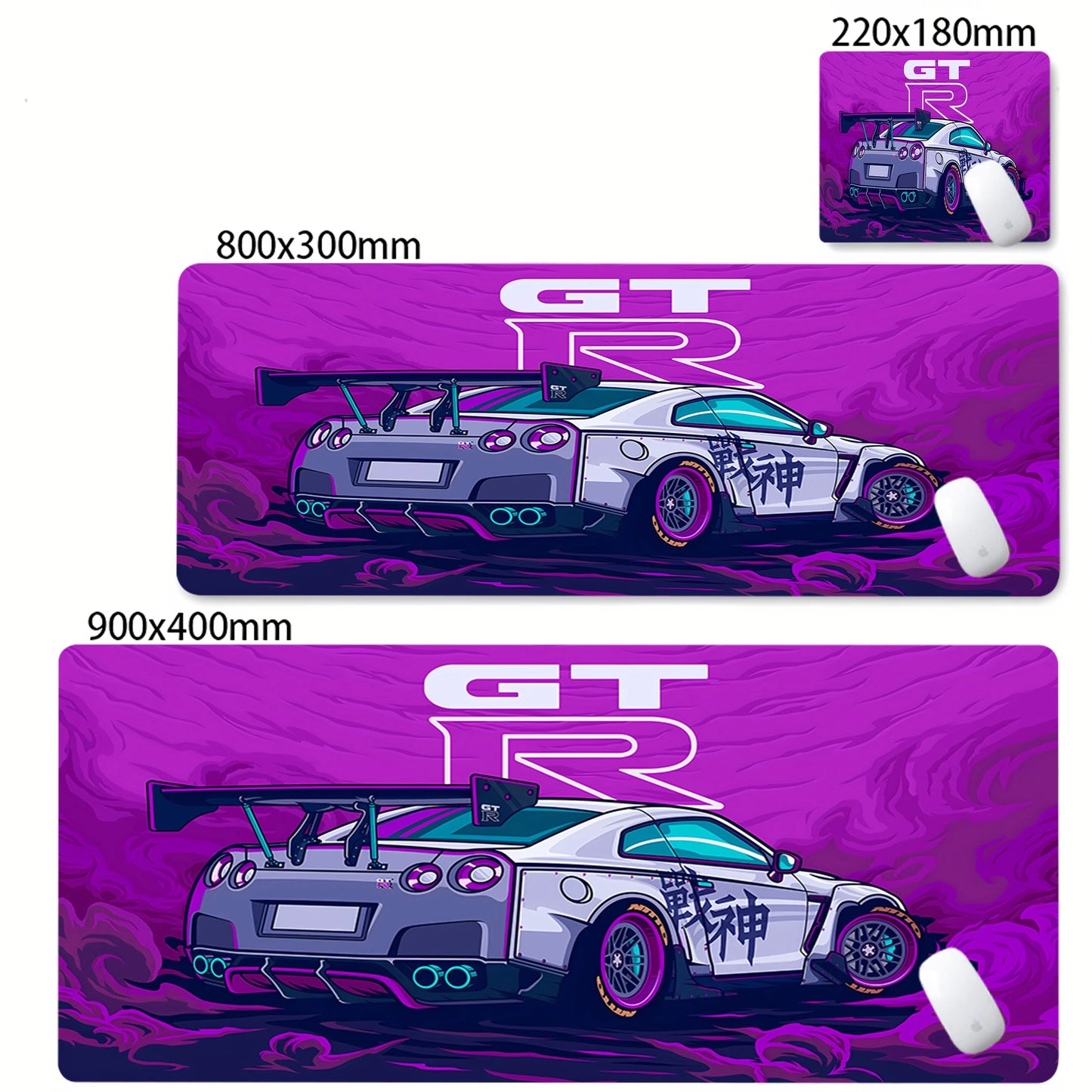 Anime Gaming Mouse Pad – XL Desk Mat with Non-Slip Base