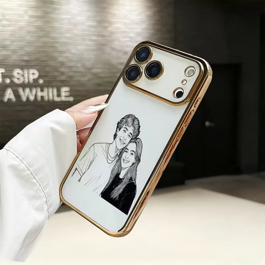 The Bespoke Portrait: Custom Line Art Case