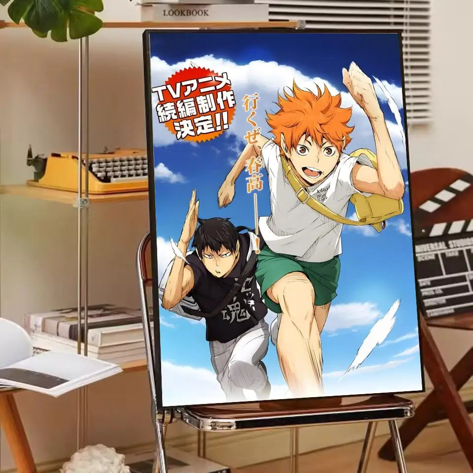 The Collector's Series: High-Definition Haikyuu Canvas Art