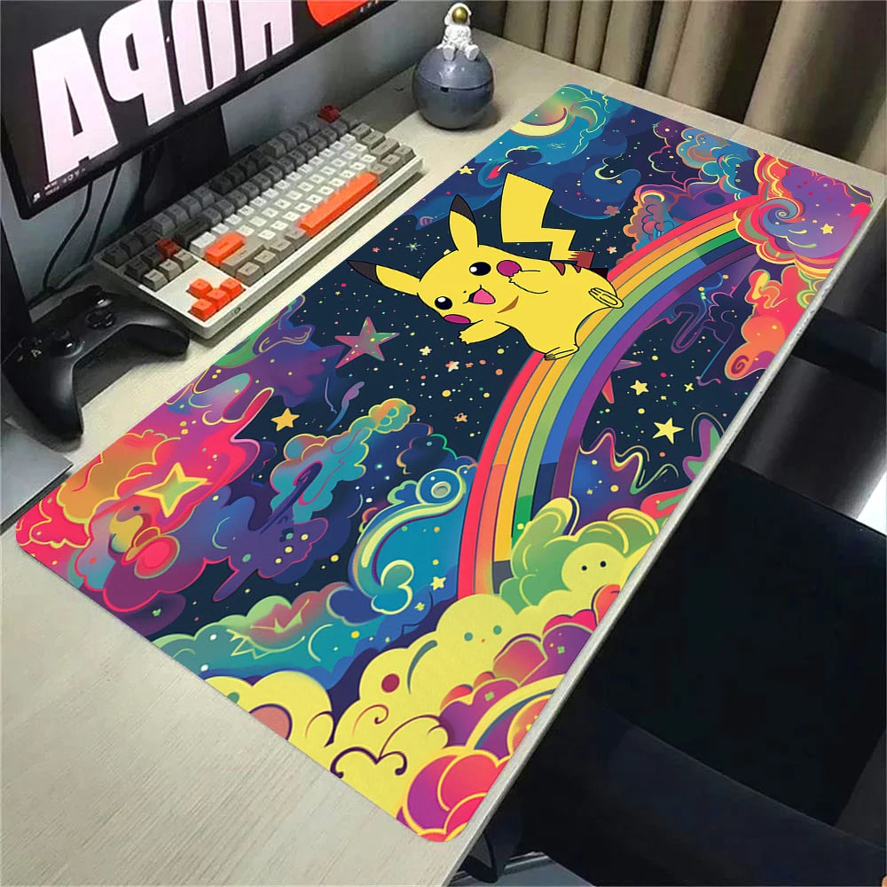 Anime Gaming Mouse Pad – Large Desk Mat with Non-Slip Base