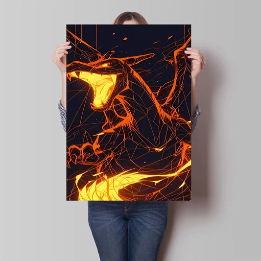 Pokémon Anime Canvas Wall Art Poster
