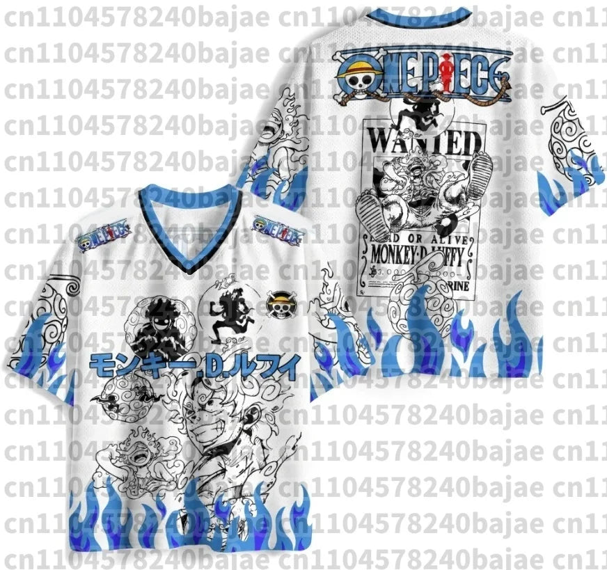 One Piece Anime 3D T-Shirt – Zoro & Luffy Quick-Dry Tee