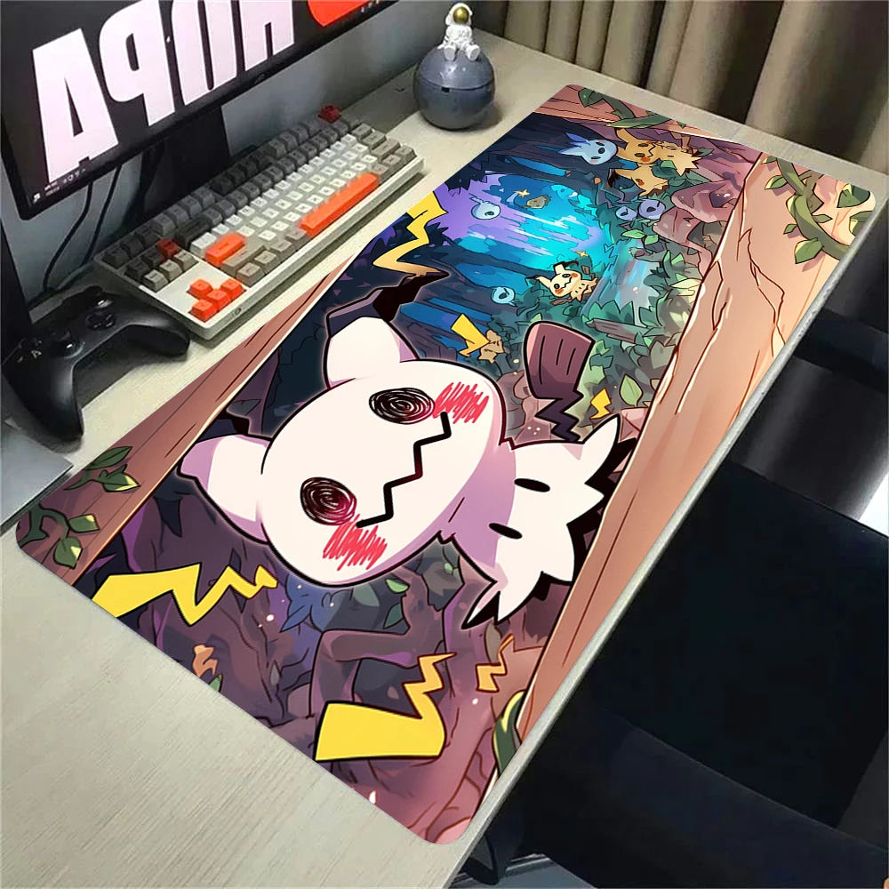 Extended Gaming Mouse Pad – Anti-Slip, Waterproof & Stitched Edges