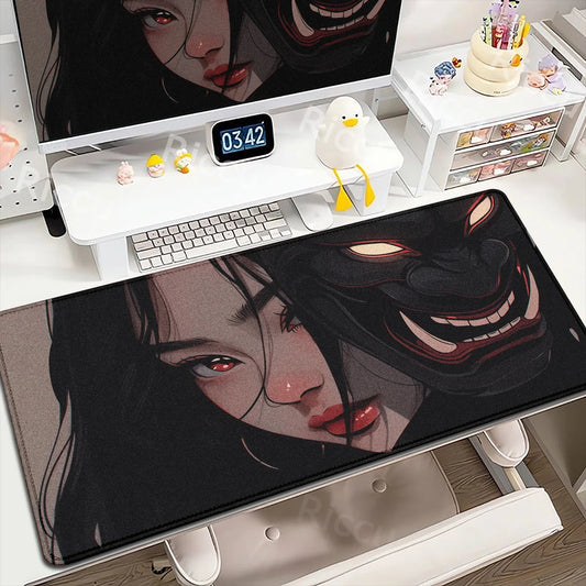 The Oni Ronin Collection: Premium Extra-Large Samurai Anime Gaming Desk Mat
