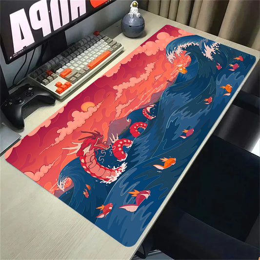 Anime Gaming Mouse Pad – Large Desk Mat with Non-Slip Base