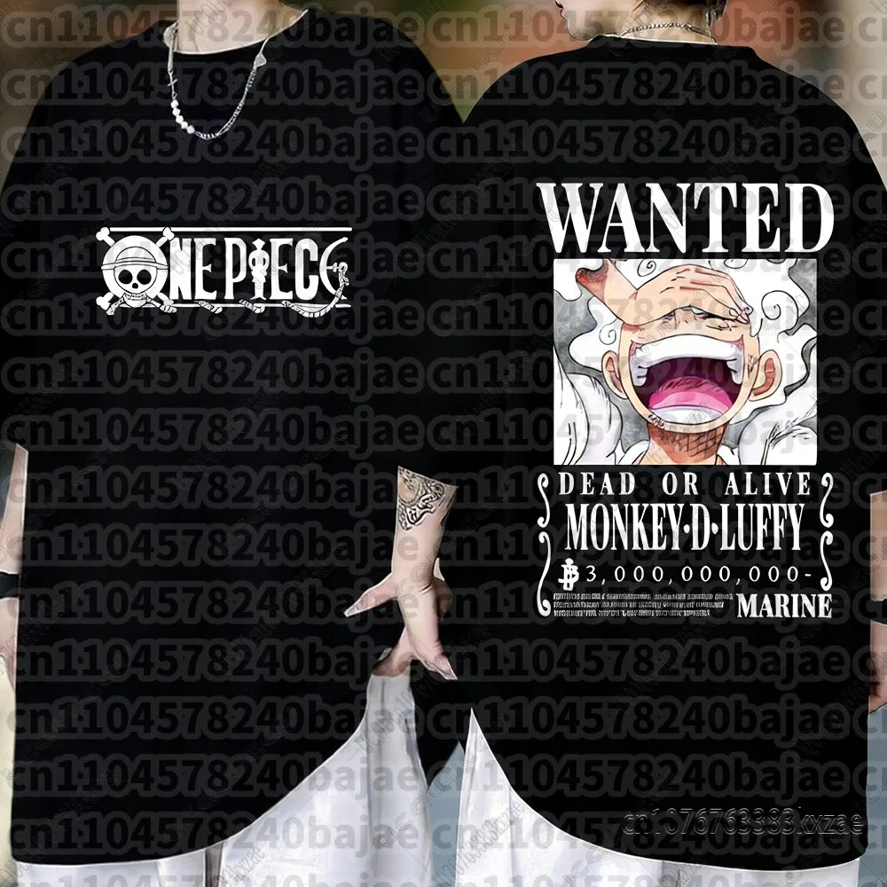 One Piece Anime T-Shirt ā Luffy Graphic Tee