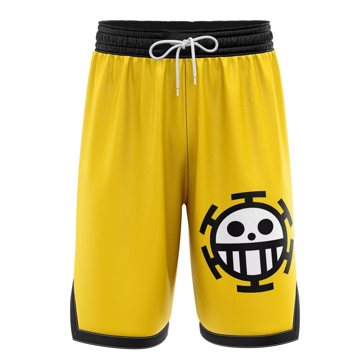One Piece Anime Basketball Shorts – Luffy Straw Hat Print
