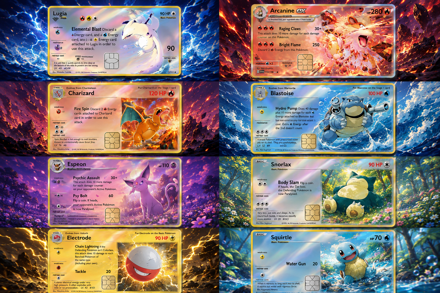 The Nostalgia Series: Holographic Card Skin
