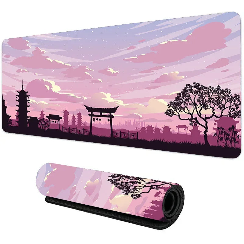 Night Moonlight Gaming Mouse Pad – Multi-Style XXL Desk Mat