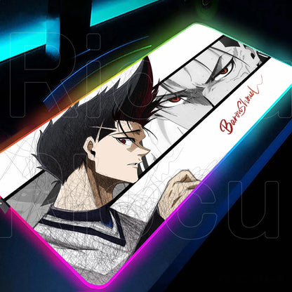 RGB Gaming Mouse Pad with LED Lighting – Large Desk Mat for PC & Keyboard