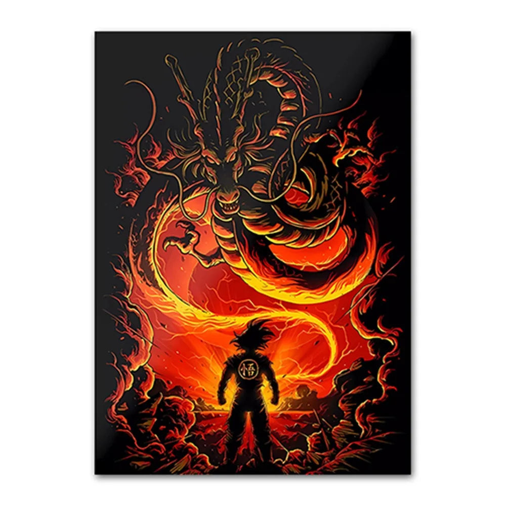 Dragon Ball All Characters Canvas Poster