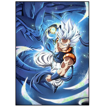 Dragon Ball Anime Poster – Goku, Vegeta & More | Canvas Wall Art