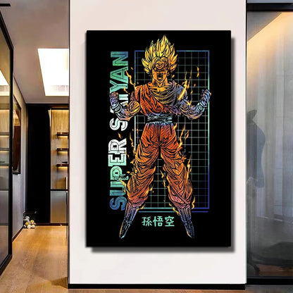 Dragon Ball Z Anime Poster – Canvas Wall Art