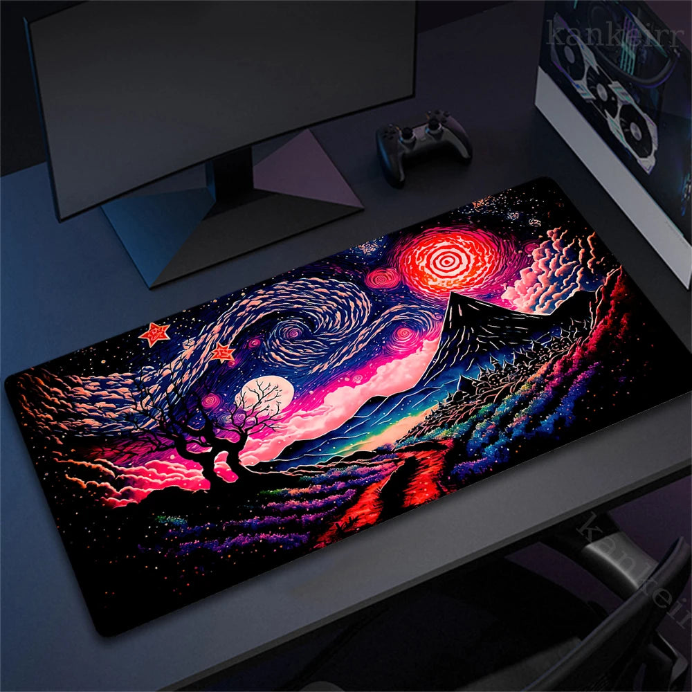 Landscape Mountain Sunset XXL Gaming Mouse Pad