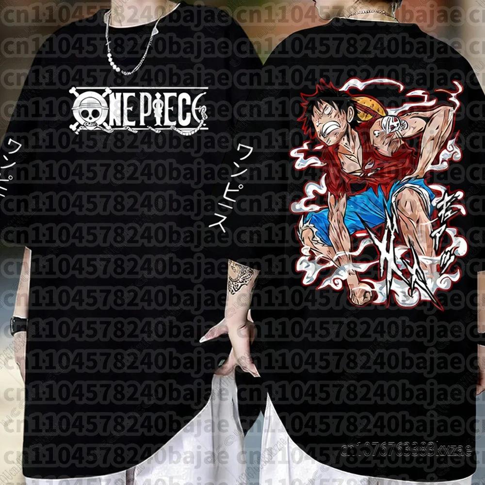 One Piece Anime T-Shirt – Luffy Graphic Tee