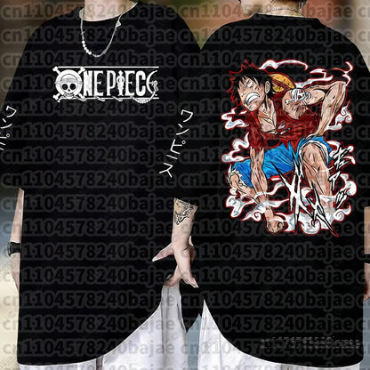 One Piece Anime T-Shirt – Luffy Graphic Tee