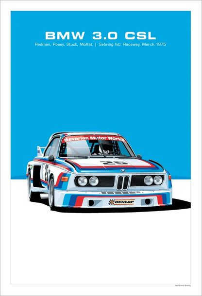 The Heritage Garage Series: Retro Racing GTR Canvas Art
