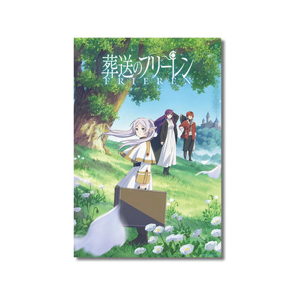 The Journey's End Collection: High-Definition Frieren Canvas Art
