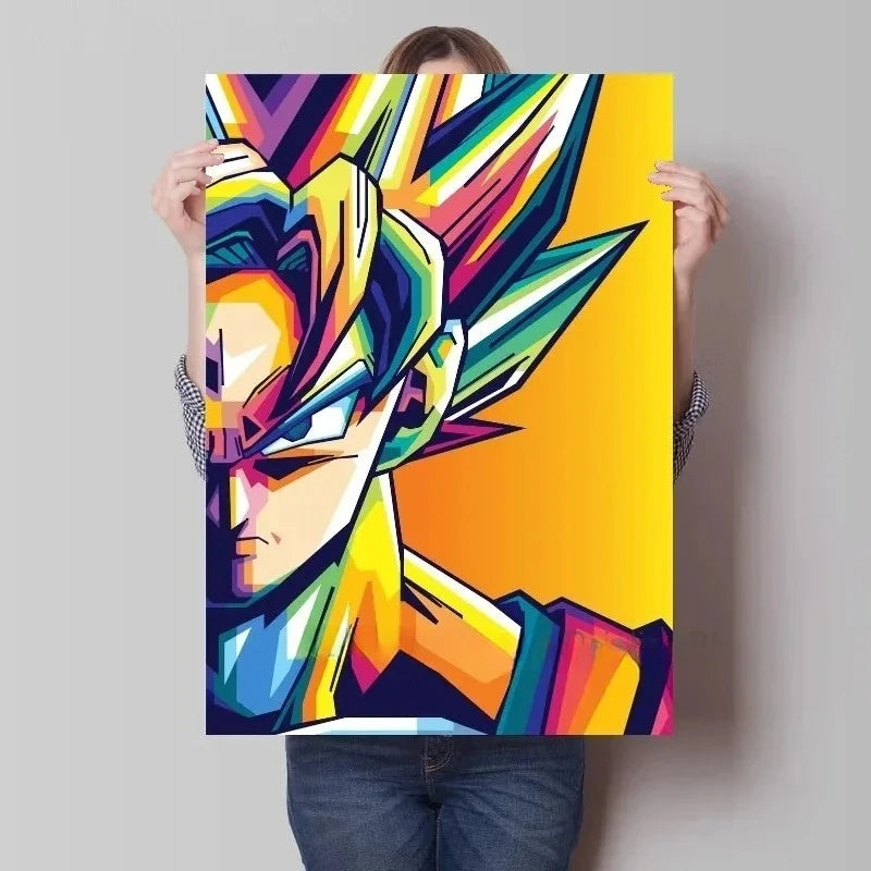 Dragon Ball Anime Poster – Super Saiyan Wall Art