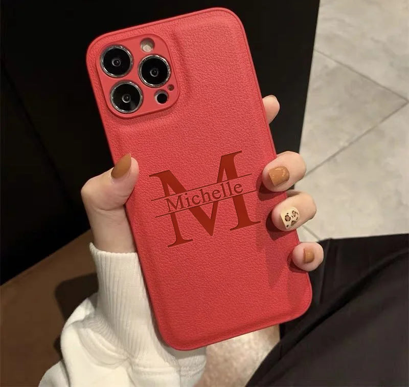 The Monogram Series: Custom Big Letter Laser-Engraved Case