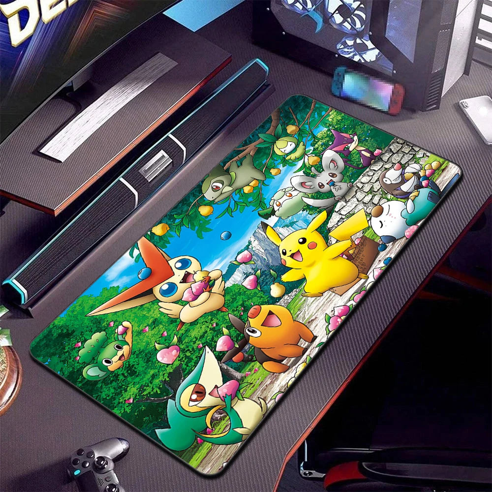 Anime Art Gaming Mouse Pad – Non-Slip, Waterproof Desk Mat
