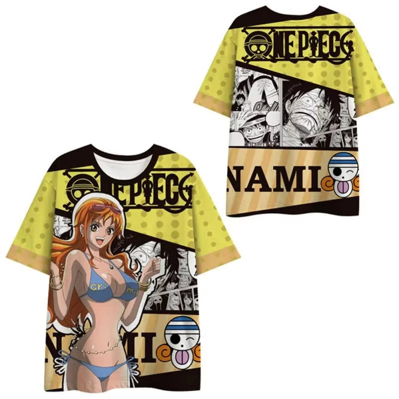 One Piece Luffy Anime Costume T-Shirt