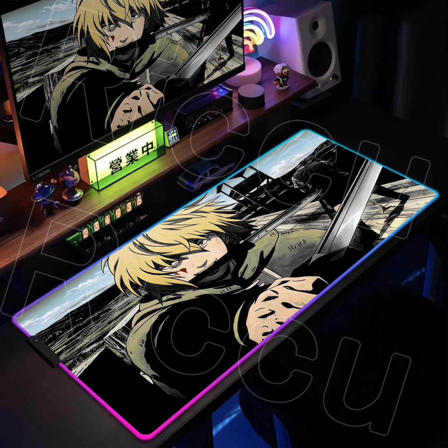 RGB LED Gaming Mouse Pad –  Desk Mat