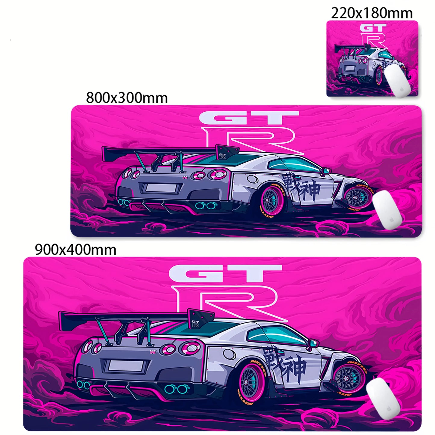 Anime Gaming Mouse Pad – XL Desk Mat with Non-Slip Base