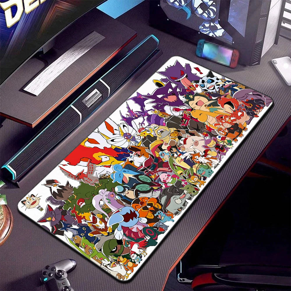 Anime Art Gaming Mouse Pad – Non-Slip, Waterproof Desk Mat