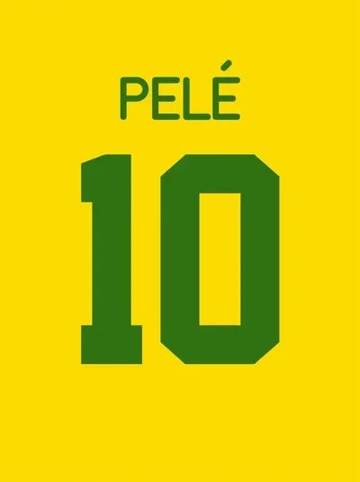 The Pitch Legends Collection: Premium Football Jersey Canvas Art