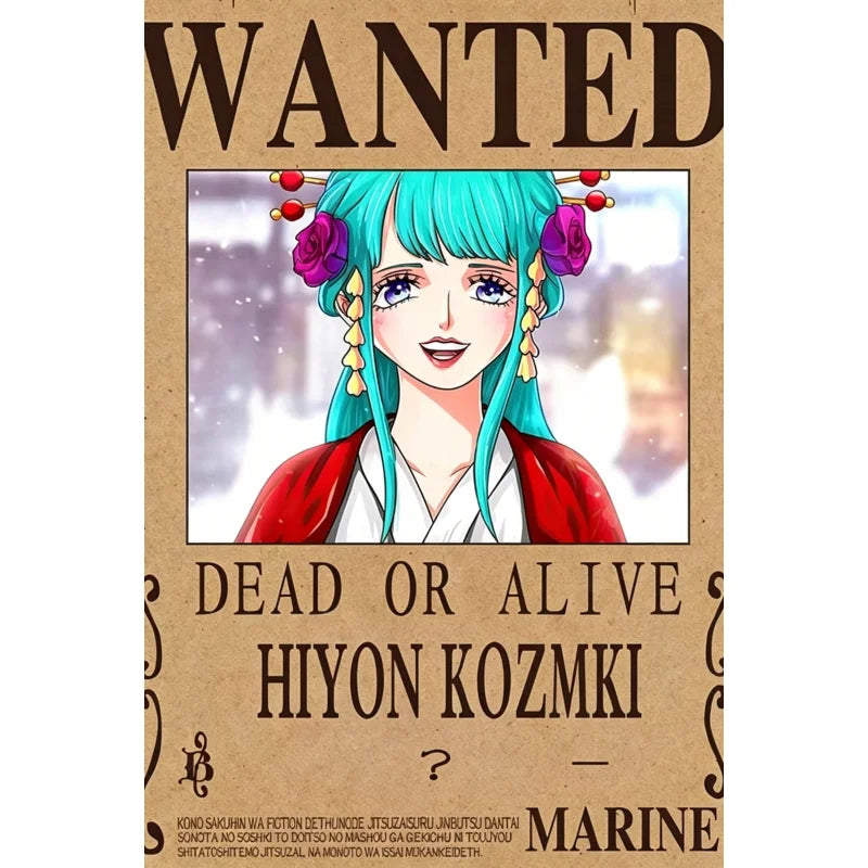 One Piece Anime Canvas Poster – Luffy & Zoro Wall Art