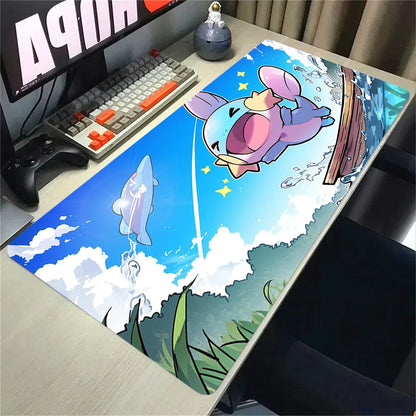 Extended Gaming Mouse Pad – Anti-Slip, Waterproof & Stitched Edges