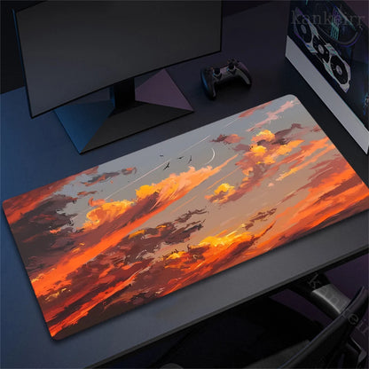 Landscape Mountain Sunset XXL Gaming Mouse Pad