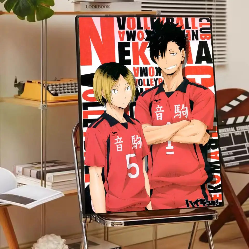 The Collector's Series: High-Definition Haikyuu Canvas Art