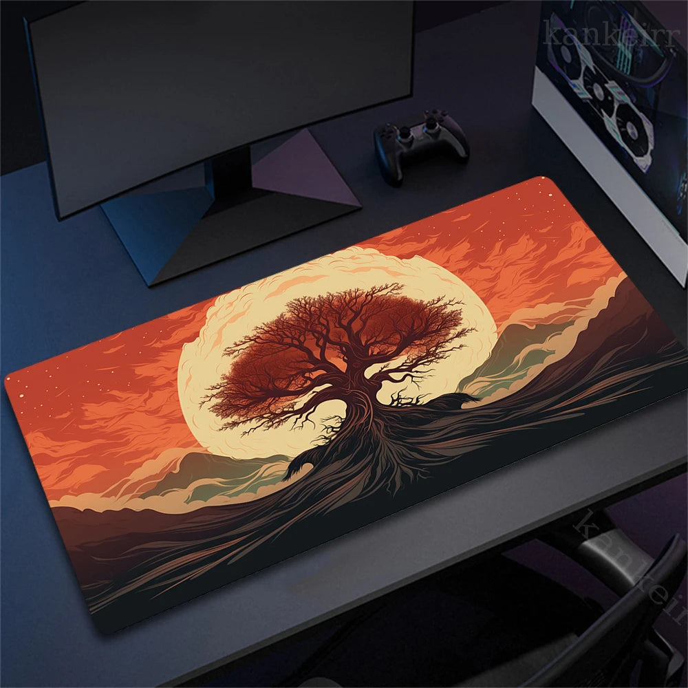 Landscape Mountain Sunset XXL Gaming Mouse Pad