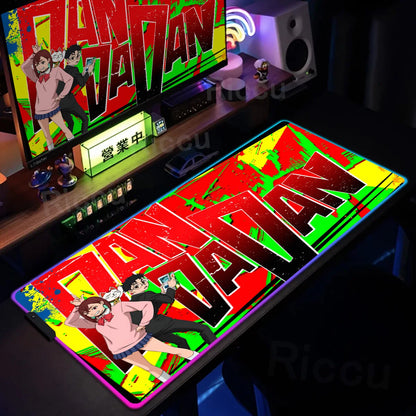 Gaming RGB: Anime Dandadan Keyboard Carpet