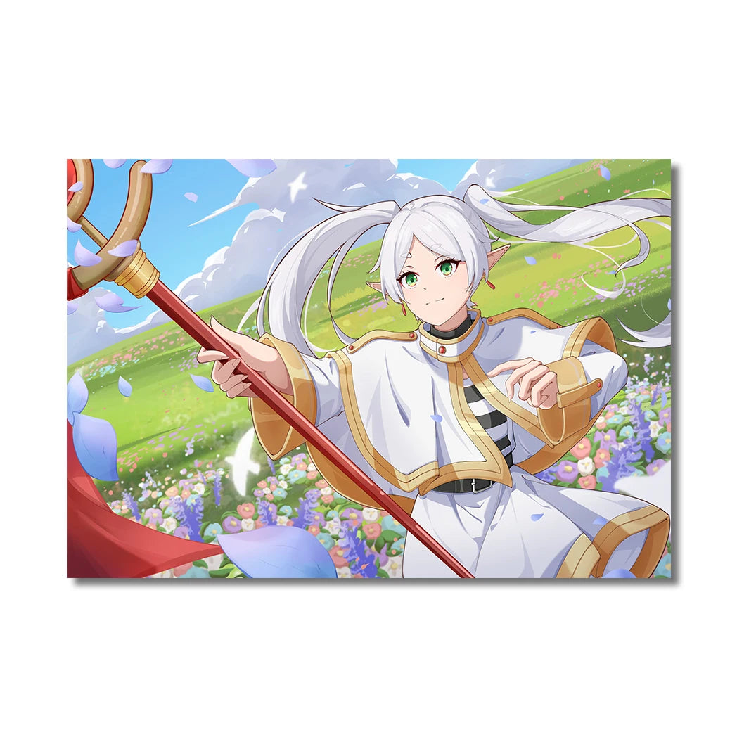 The Journey's End Collection: High-Definition Frieren Canvas Art