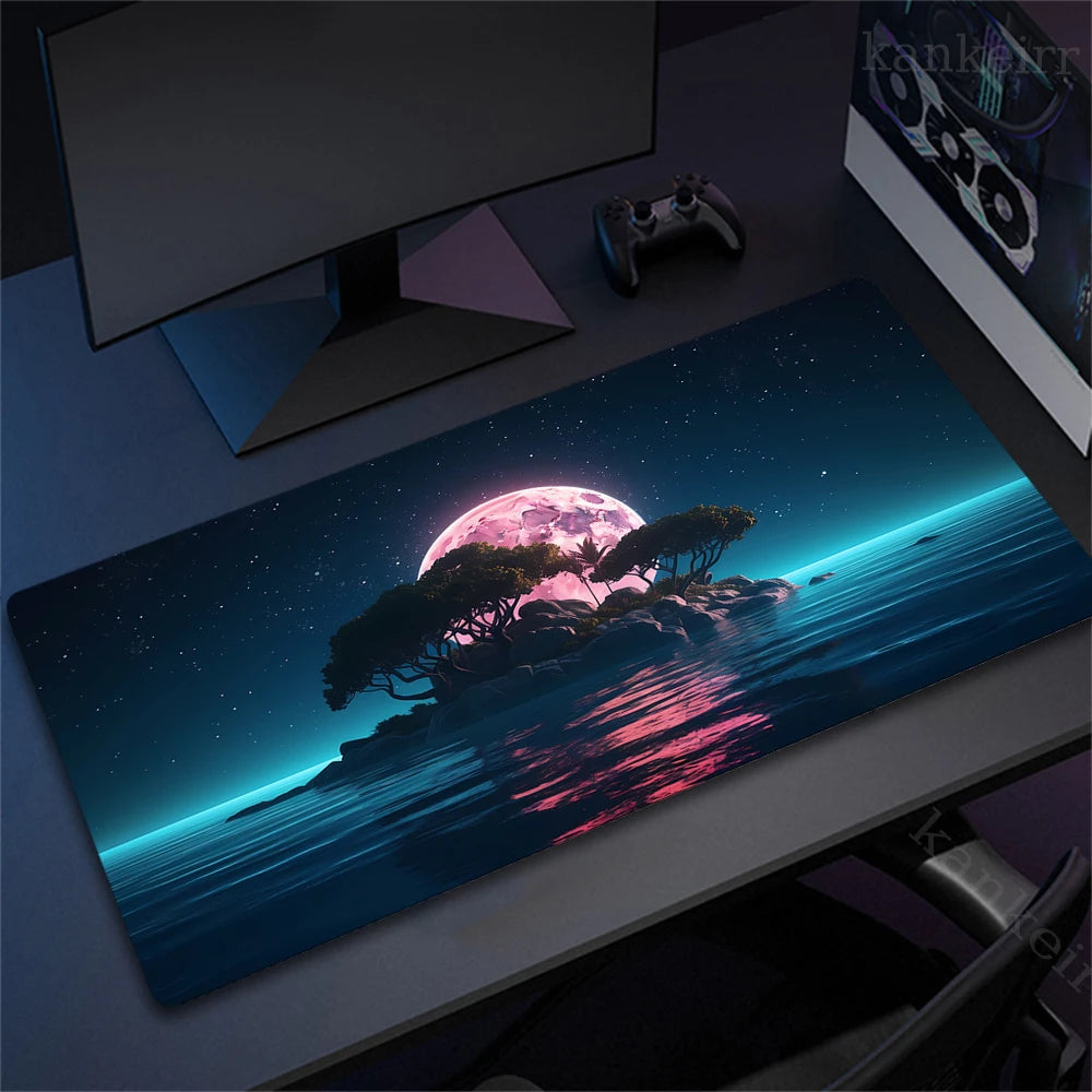 Landscape Mountain Sunset XXL Gaming Mouse Pad