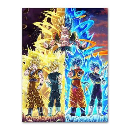 Dragon Ball All Characters Canvas Poster