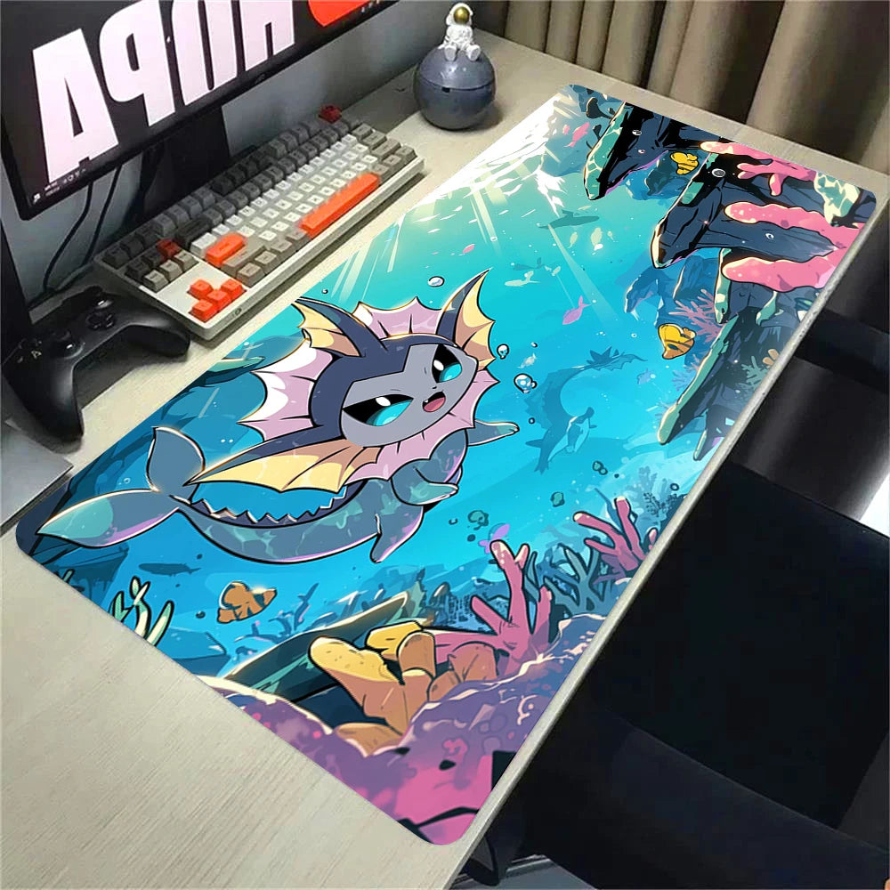 Extended Gaming Mouse Pad – Anti-Slip, Waterproof & Stitched Edges