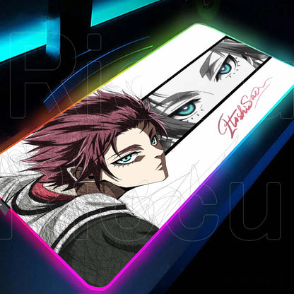 RGB Gaming Mouse Pad with LED Lighting – Large Desk Mat for PC & Keyboard