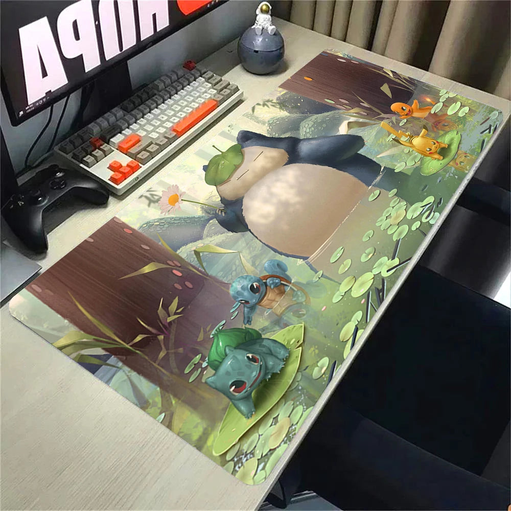 Anime Gaming Mouse Pad – Large Desk Mat with Non-Slip Base