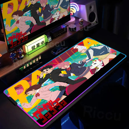 Gaming RGB: Anime Dandadan Keyboard Carpet