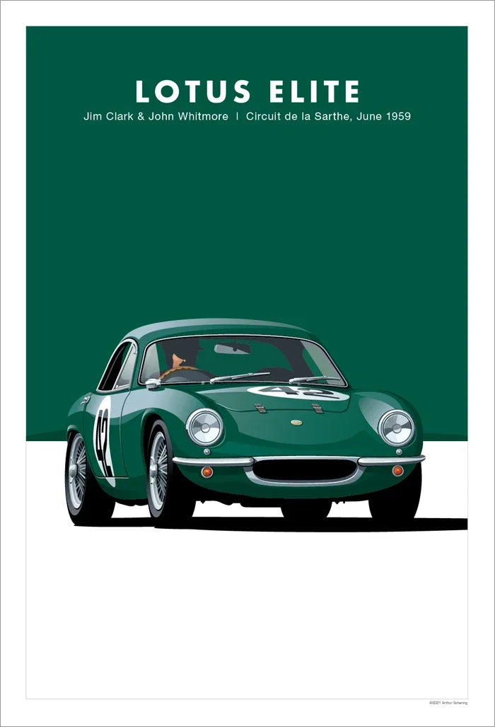The Heritage Garage Series: Retro Racing GTR Canvas Art