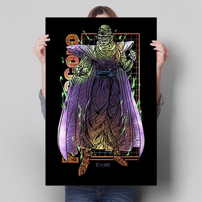 Dragon Ball Z Anime Poster – Canvas Wall Art