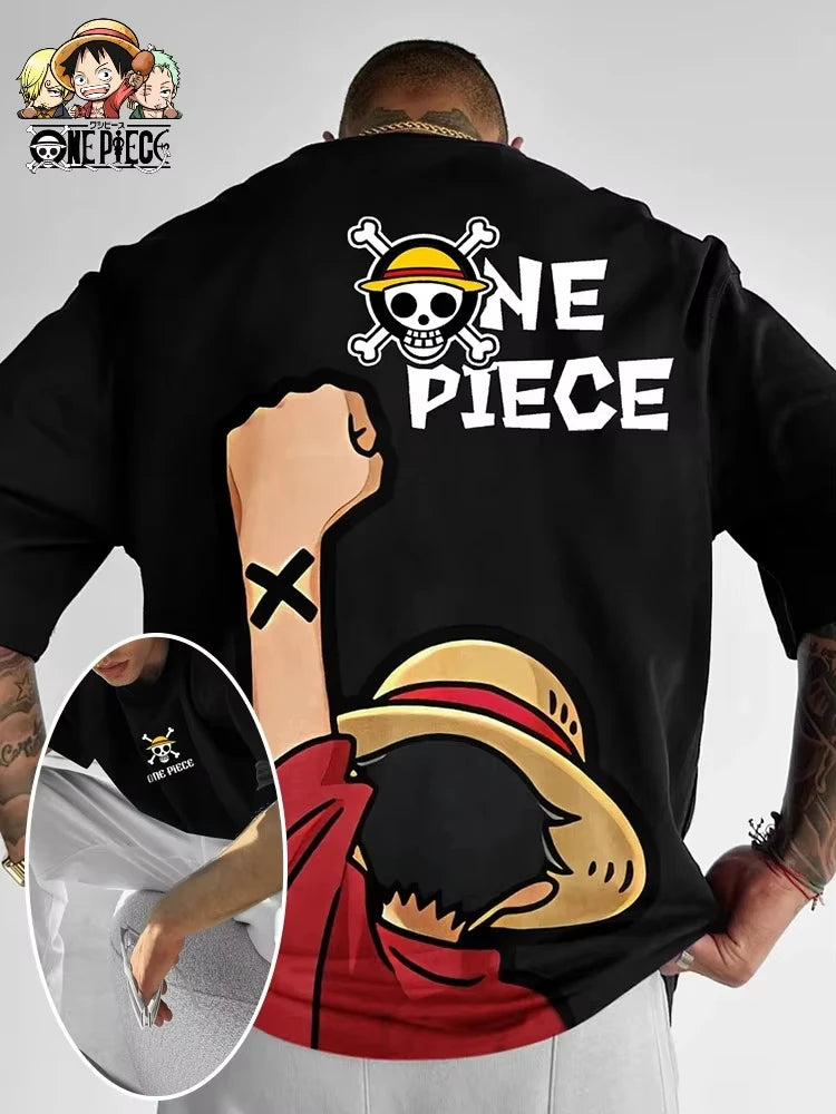 One Piece Ace Anime Graphic T-Shirt