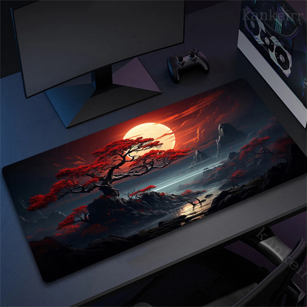 Landscape Mountain Sunset XXL Gaming Mouse Pad