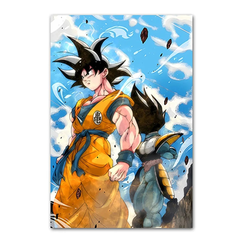 Dragon Ball All Characters Canvas Poster