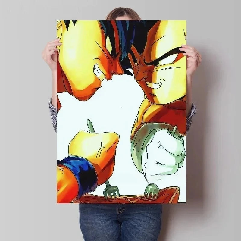 Dragon Ball Anime Poster – Super Saiyan Wall Art