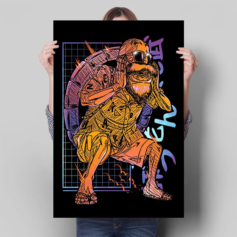 Dragon Ball Z Anime Poster – Canvas Wall Art